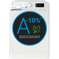 Lavatrice a libera installazione a carica frontale Indesit: 9,0 kg - BWE 91497X WV IT