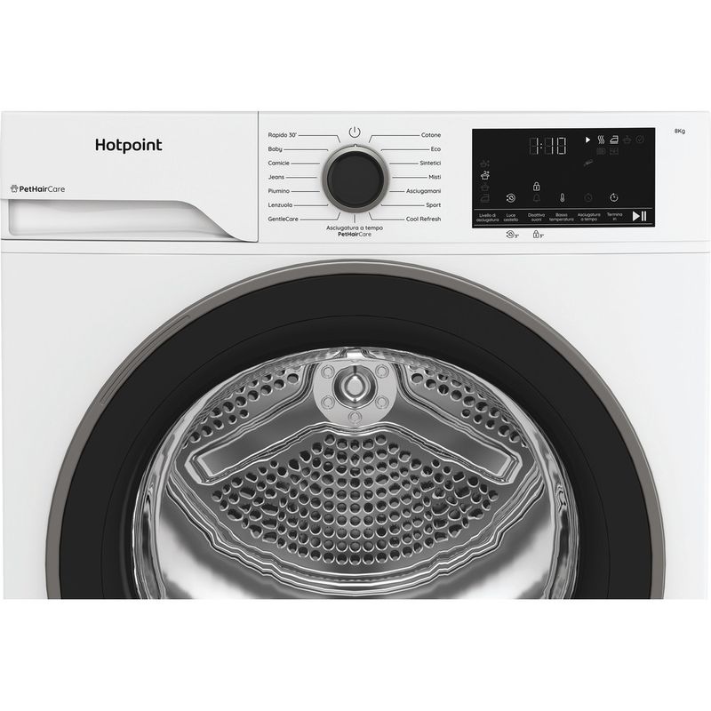 Hotpoint-Asciugabiancheria-HPT-83D-BS-IT-Bianco-Control-panel