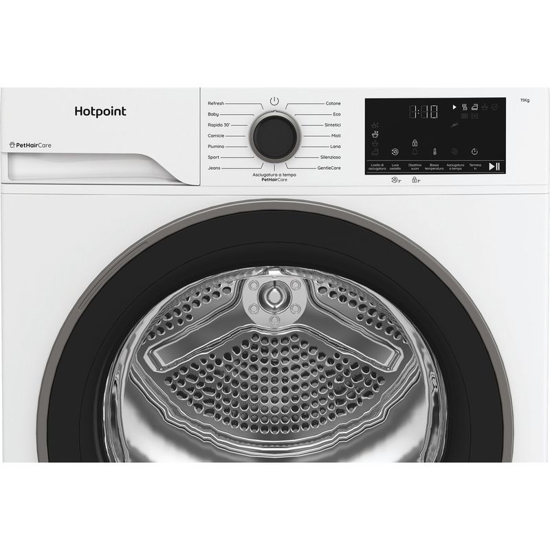 Hotpoint-Asciugabiancheria-HPT-113D-BS-IT-Bianco-Control-panel