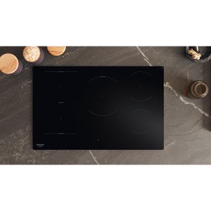 Hotpoint_Ariston Piano cottura HTX8017DNF2 Nero Induction vitroceramic Lifestyle frontal