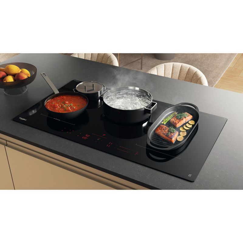 Whirlpool-Piano-cottura-WEX9024DCFF2-Nero-Induction-vitroceramic-Lifestyle-perspective