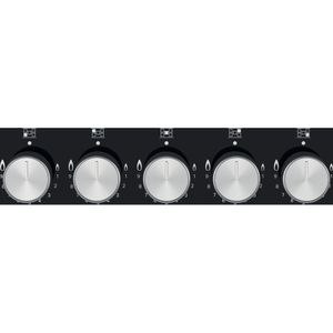 Hotpoint_Ariston Piano cottura HAGS 61S/BK Nero GAS Control panel