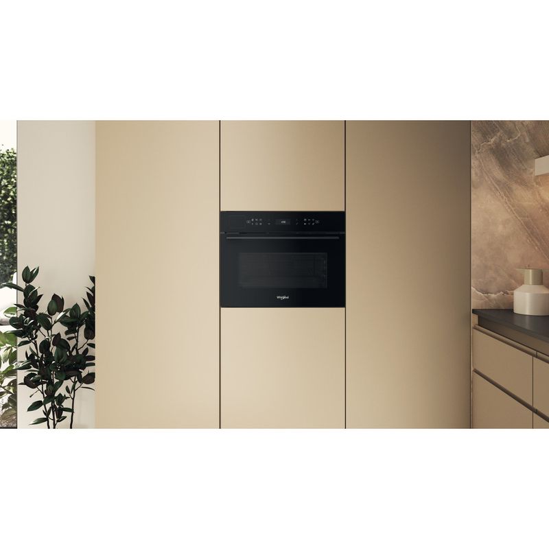 Whirlpool-Microonde-Da-incasso-WCT7A9PHTSB-Nero-Elettronico-53-Microonde-combinato-950-Lifestyle-frontal