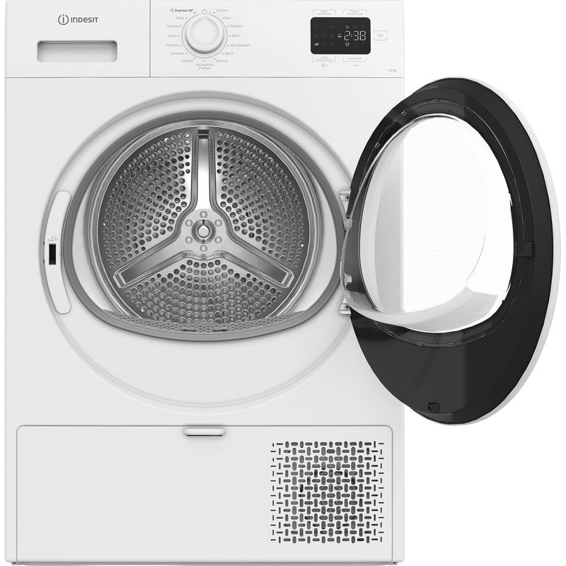 Indesit-Asciugabiancheria-C-YD-103D-WW-IT-Bianco-Frontal-open