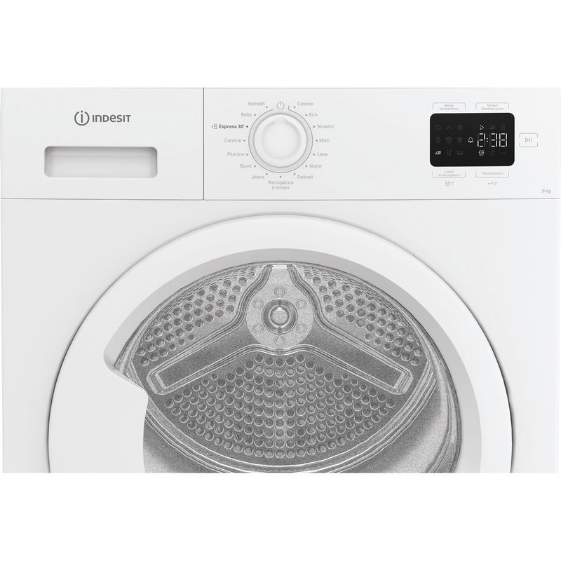 Indesit-Asciugabiancheria-C-YD-94D-WW-IT-Bianco-Control-panel