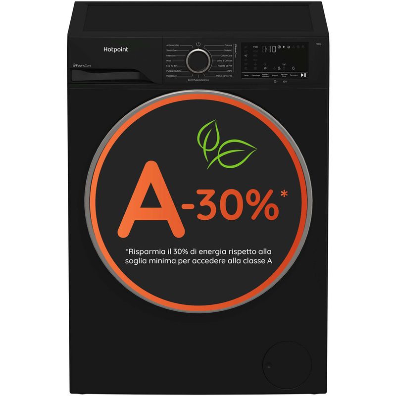 Hotpoint-Lavabiancheria-A-libera-installazione-HB-103B-CARE-IT-Nero-Carica-frontale-A-Frontal
