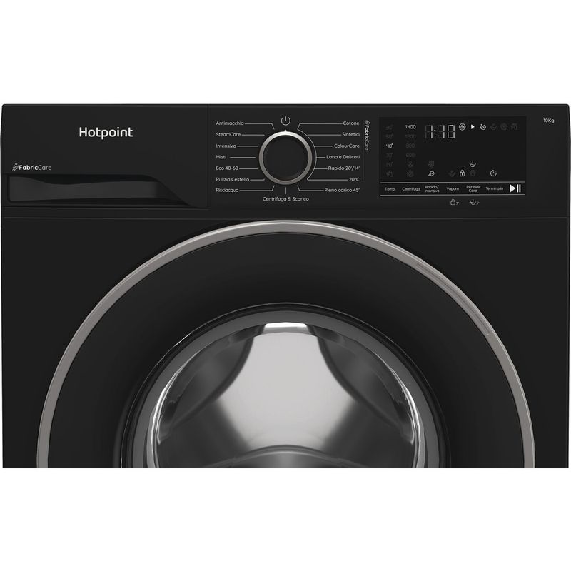 Hotpoint-Lavabiancheria-A-libera-installazione-HB-103B-CARE-IT-Nero-Carica-frontale-A-Control-panel