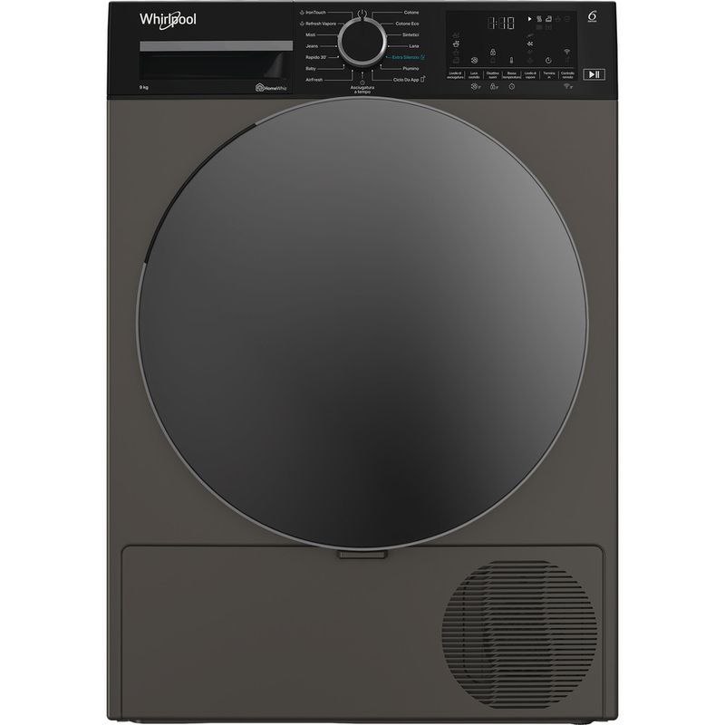 Whirlpool Asciugabiancheria C WD 96M GBS IT Grigio Manhattan Frontal