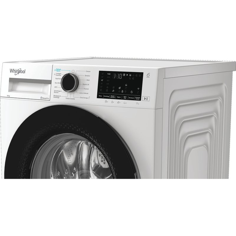 Whirlpool Lavabiancheria A libera installazione WAM 09WB IT Bianco Carica frontale A Lifestyle control panel