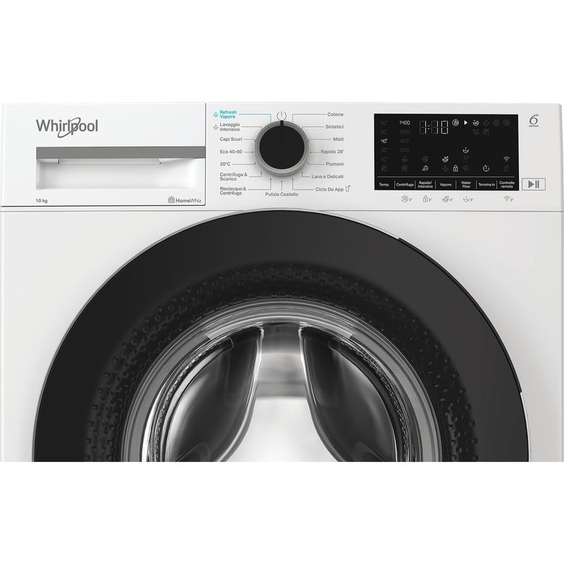 Whirlpool Lavabiancheria A libera installazione WAM 09WB IT Bianco Carica frontale A Control panel