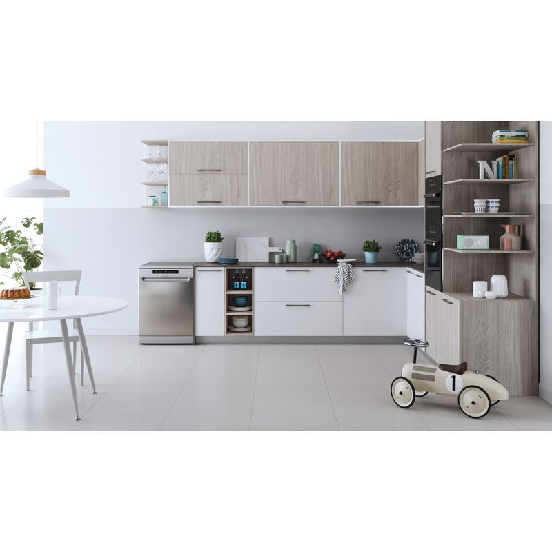 Indesit Lavastoviglie A libera installazione IN2FFC14BN6X A libera installazione C Lifestyle frontal