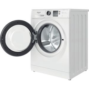 Hotpoint_Ariston Lavabiancheria Libera installazione NF827WK IT Bianco Carica frontale A Perspective open