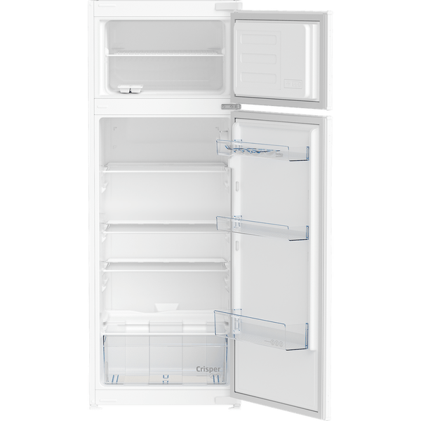Beko Combinazione Frigorifero/Congelatore Da incasso BDSA250K4SN Zinc Metal 2 porte Frontal open