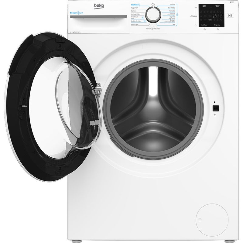 Beko-Lavabiancheria-A-libera-installazione-BMWU3921W-Bianco-A-Frontal-open