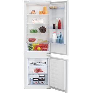 Beko Combinazione Frigorifero/Congelatore Da incasso BCSA285K4SN1 Zinc Metal 2 porte Frontal