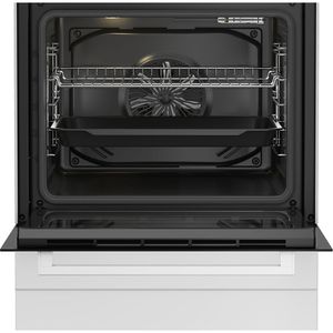 Beko Cucina con forno a doppia cavità FBE62011WC Bianco GAS Frontal open