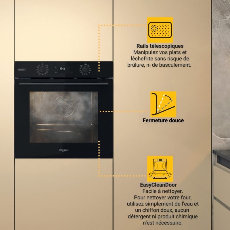 Whirlpool-Forno-Da-incasso-OMSK58RU1SB-Elettrico-A--Lifestyle-detail