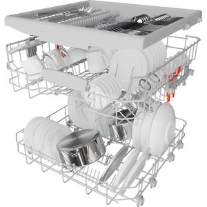 Hotpoint_Ariston Lavastoviglie Da incasso HA4IFD14B Totalmente integrato D Rack
