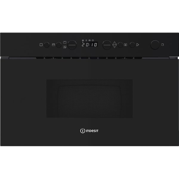 Indesit-Microonde-Da-incasso-IM-K12-B-Nero-Elettronico-22-Microonde---grill-750-Frontal