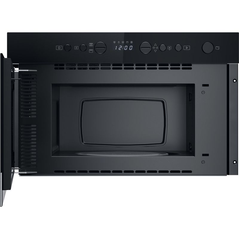 Whirlpool-Microonde-Da-incasso-WMN574BX-Stainless-Steel-Elettronico-22-Microonde---grill-750-Frontal-open