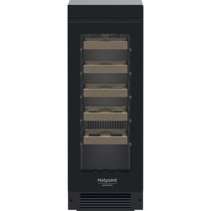 Hotpoint_Ariston Conservazione del vino Da incasso HAWBU30S2HB Nero Frontal