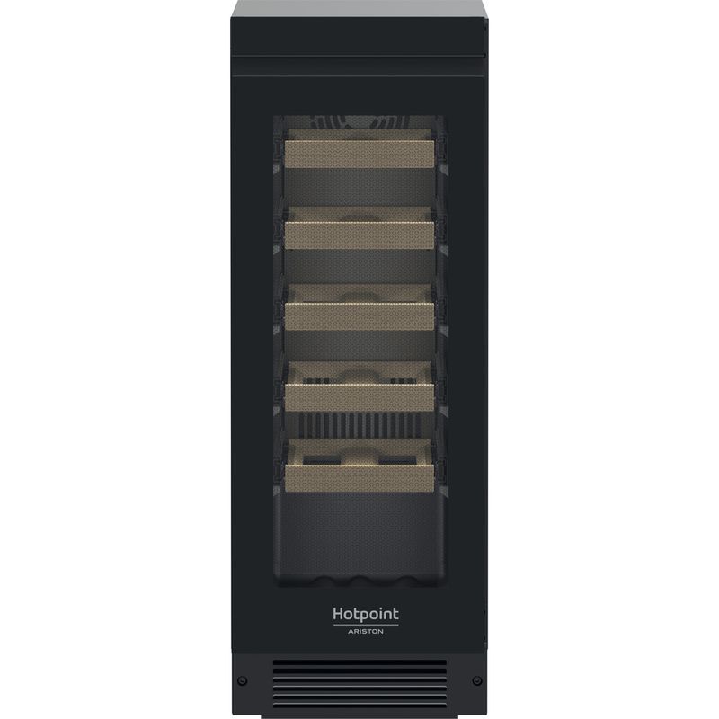 Hotpoint_Ariston Conservazione del vino Da incasso HAWBU30S2HB Nero Frontal