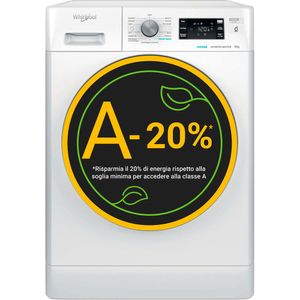 Whirlpool Lavabiancheria A libera installazione FFB R849 BSV IT Bianco Carica frontale A Frontal