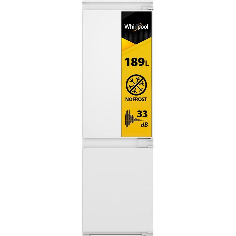 Whirlpool-Combinazione-Frigorifero-Congelatore-Da-incasso-WHC18D011A2-Bianco-2-porte-Perspective-open