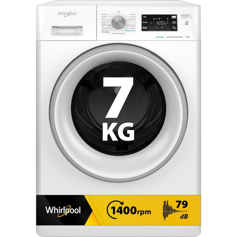 Whirlpool-Lavabiancheria-A-libera-installazione-FFB-7469-SV-IT-Bianco-Carica-frontale-A-Perspective