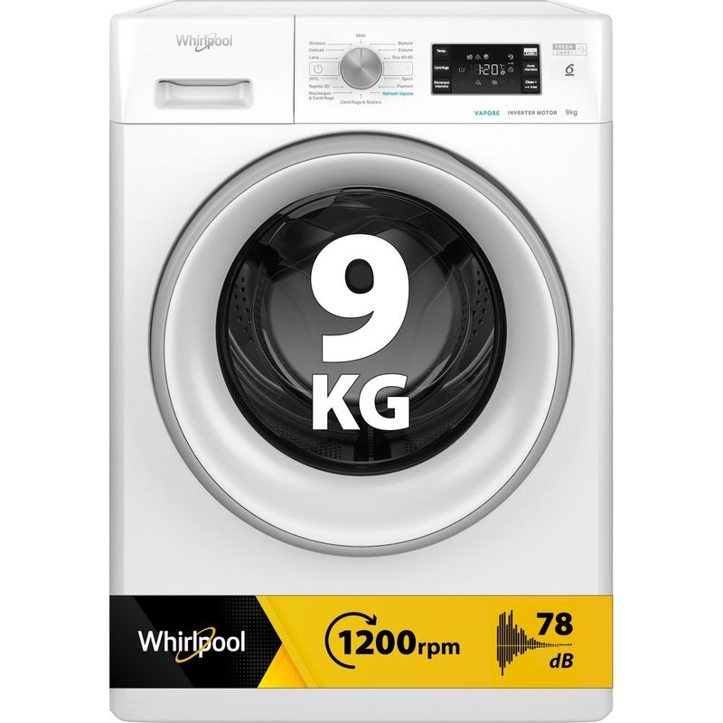 Whirlpool-Lavabiancheria-A-libera-installazione-FFB-9269-SV-IT-Bianco-Carica-frontale-A-Perspective