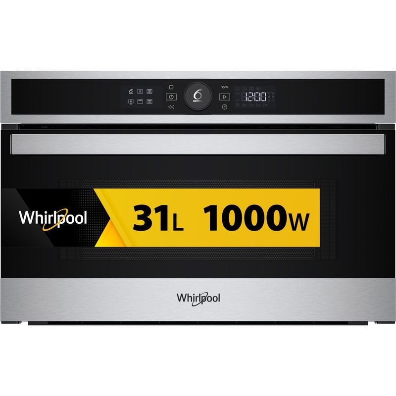 Whirlpool-Microonde-Da-incasso-WMD4I4MX-Stainless-Steel-Elettronico-31-Microonde---grill-1000-Frontal