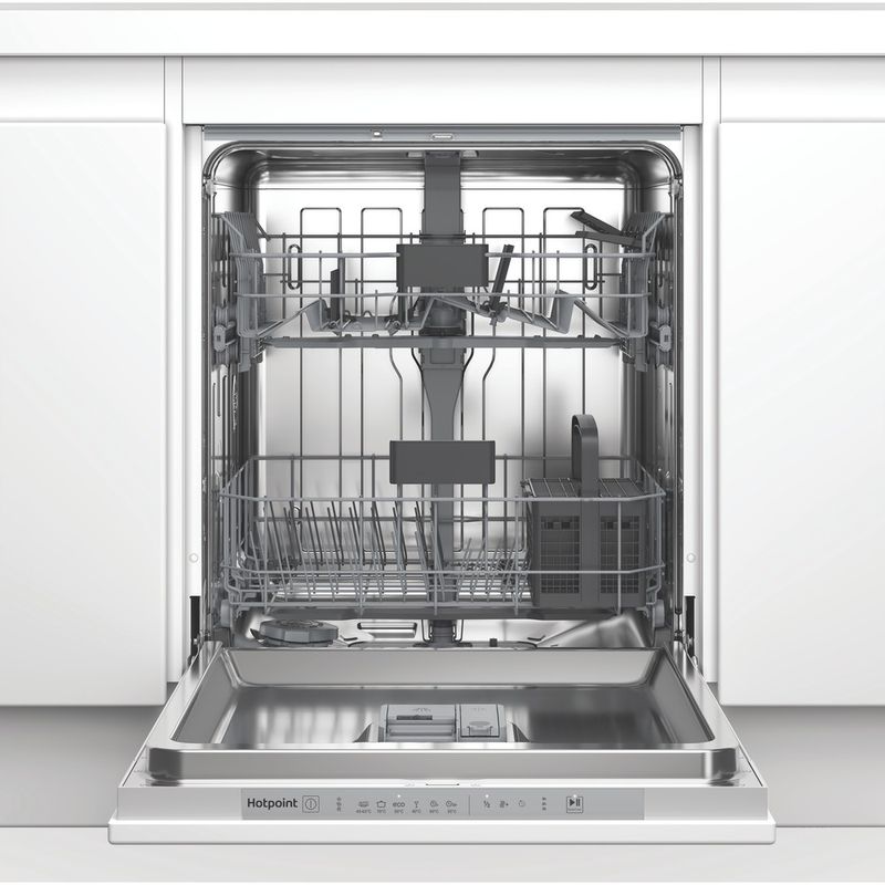 Hotpoint Lavastoviglie Da incasso HDI LYM D2 K Totalmente integrato D Frontal open
