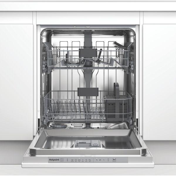 Hotpoint Lavastoviglie Da incasso HDI LYM D2S K Totalmente integrato D Frontal open