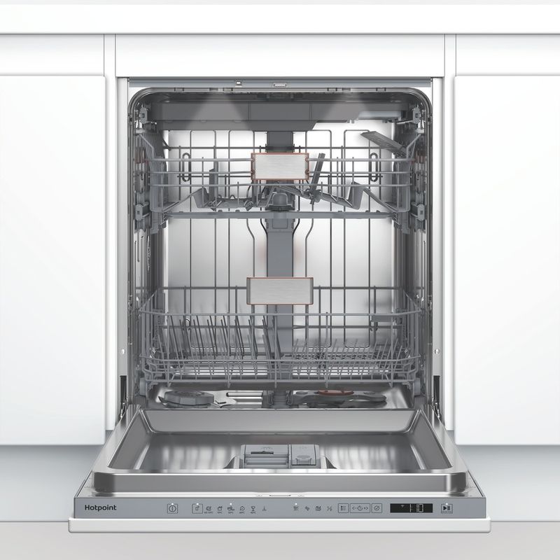 Hotpoint Lavastoviglie Da incasso HDI LYM A5S K Totalmente integrato A Frontal open