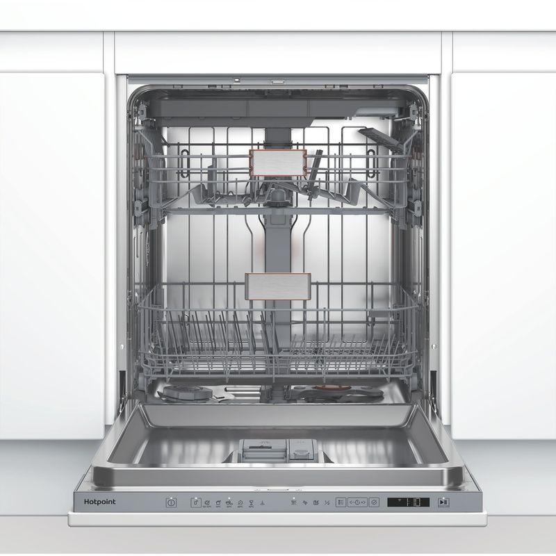 Hotpoint Lavastoviglie Da incasso HDI LYM B5S K Totalmente integrato B Frontal open