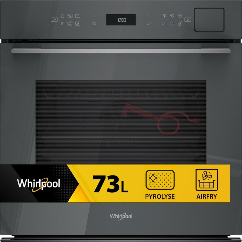 Whirlpool-Forno-Da-incasso-WOI7A8FPT1SSGA-Elettrico-A--Frontal
