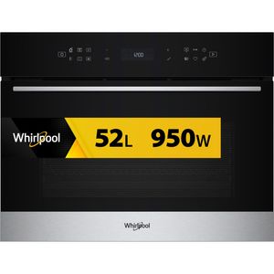 Whirlpool-Microonde-Da-incasso-WCW7O7HTSX-Stainless-Steel-Elettronico-53-Microonde-combinato-950-Frontal