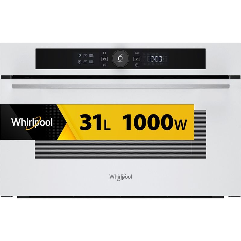 Whirlpool-Microonde-Da-incasso-WMD54MW-Bianco-Elettronico-31-Microonde---grill-1000-Frontal