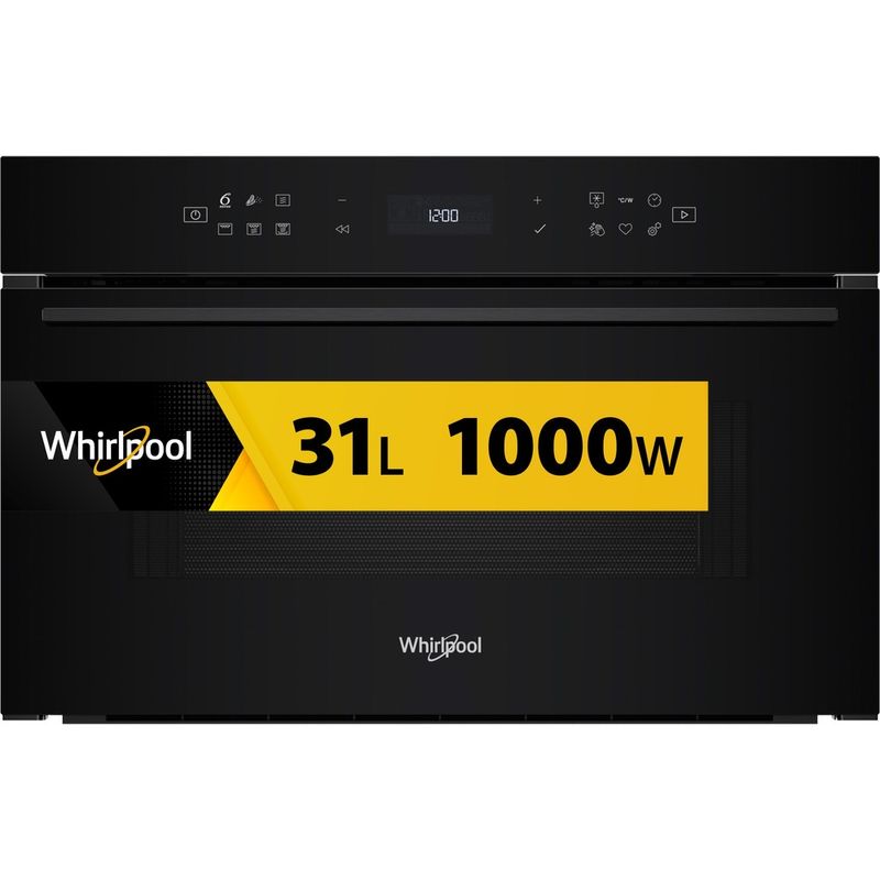 Whirlpool-Microonde-Da-incasso-WMD7O4TB-Nero-Elettronico-31-Microonde---grill-1000-Frontal