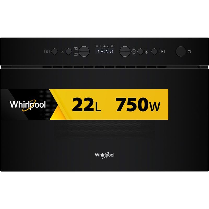 Whirlpool-Microonde-Da-incasso-WMN14BB-Nero-Elettronico-22-Microonde---grill-750-Frontal