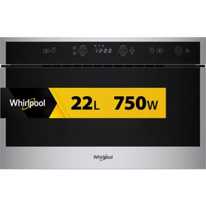 Whirlpool-Microonde-Da-incasso-WMN461BX-Stainless-Steel-Elettronico-22-Solo-microonde-750-Frontal