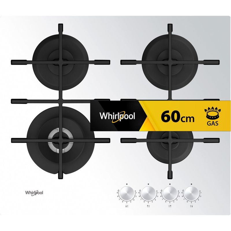 Whirlpool-Piano-cottura-GOWL-628-WH-Bianco-GAS-Frontal