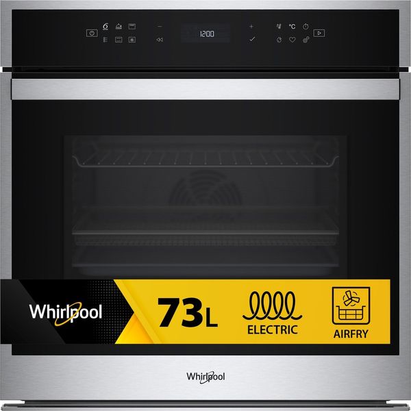 Whirlpool-Forno-Da-incasso-WOI68HT1SXA-Elettrico-A--Frontal