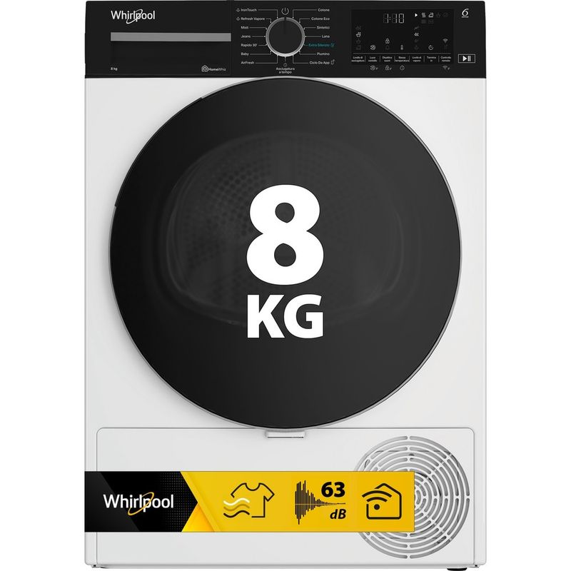 Whirlpool-Asciugabiancheria-C-WD-84M-WBS-IT-Bianco-Perspective