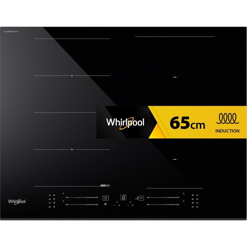 Whirlpool-Piano-cottura-WF-S4665-CPBF-Nero-Induction-vitroceramic-Frontal