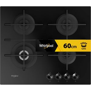Whirlpool-Piano-cottura-GOWL-628-NB-Nero-GAS-Frontal