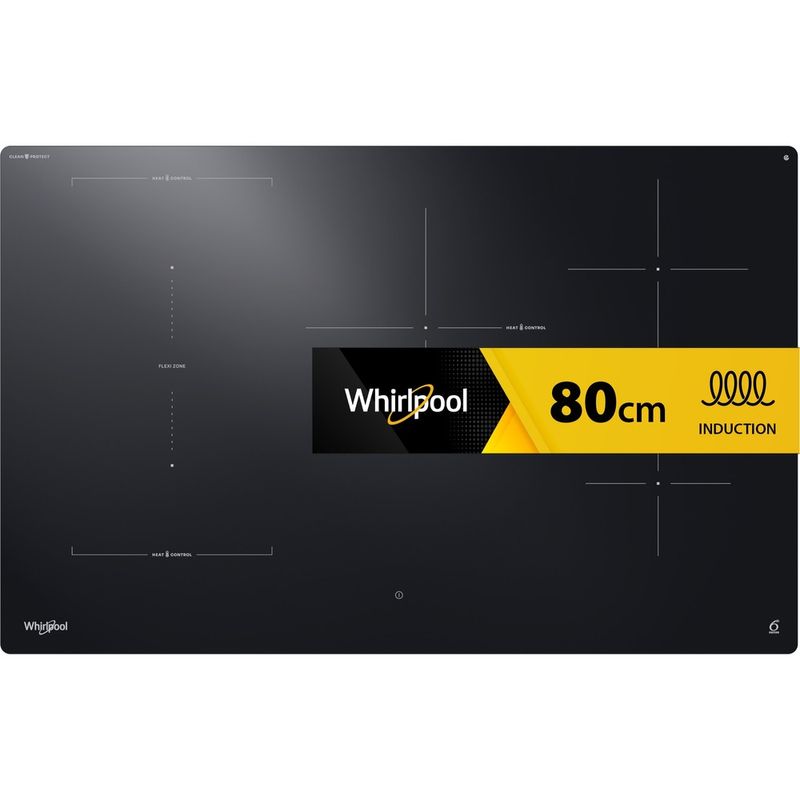Whirlpool-Piano-cottura-WTX8017DCF2-Nero-Induction-vitroceramic-Frontal