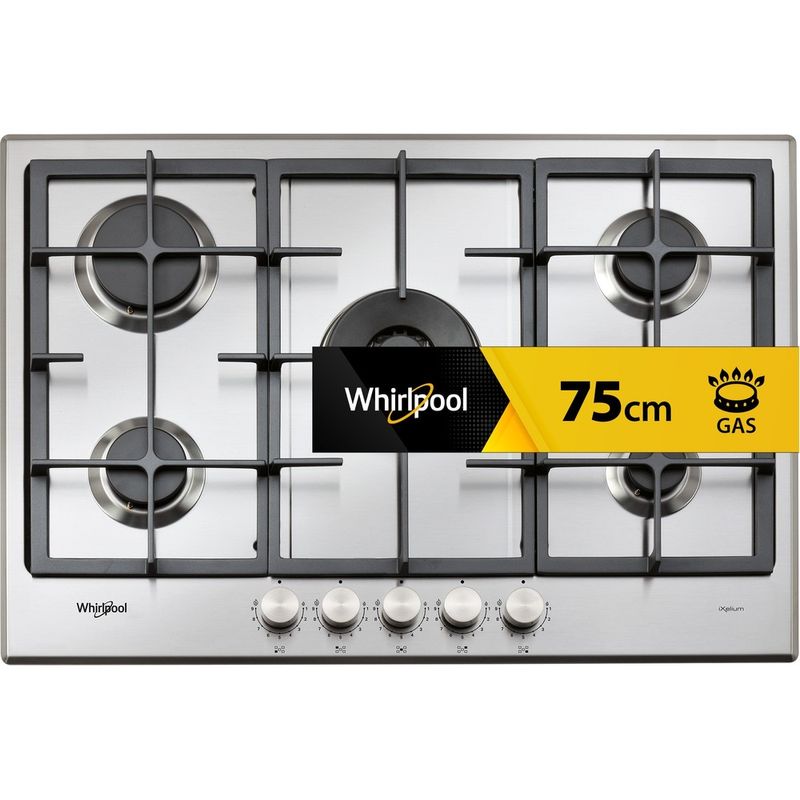 Whirlpool-Piano-cottura-GMAL-7522-IXL-Inox-Ixelium-GAS-Frontal