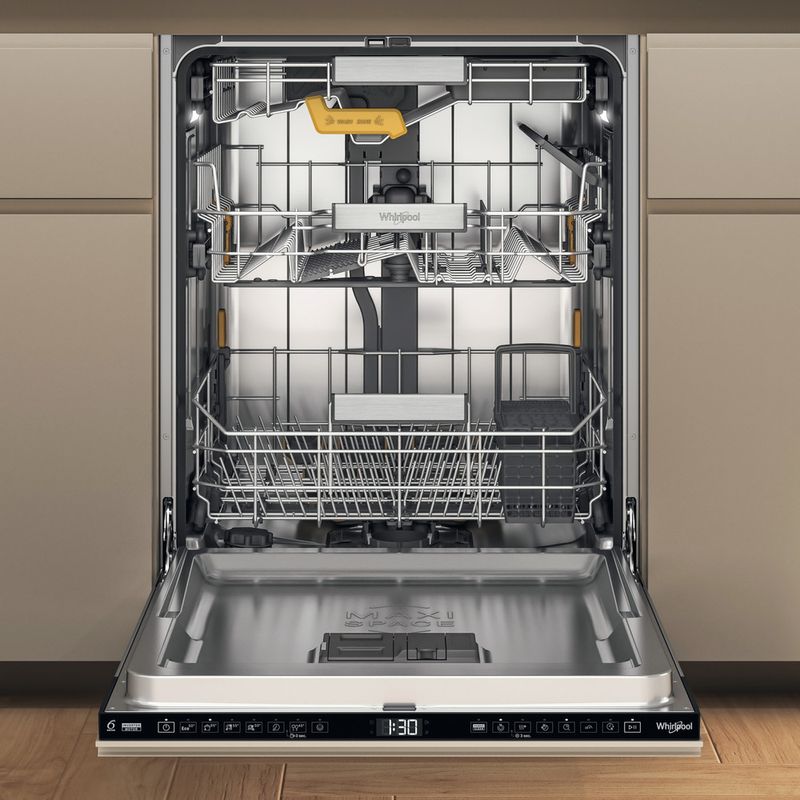 Whirlpool-Lavastoviglie-Da-incasso-WH8IA15AM3TU0-Totalmente-integrato-A-Frontal-open