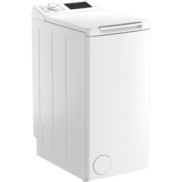 Hotpoint-Lavabiancheria-A-libera-installazione-HTLCARE-66W-IT-Bianco-Carica-dall-alto-A-Perspective